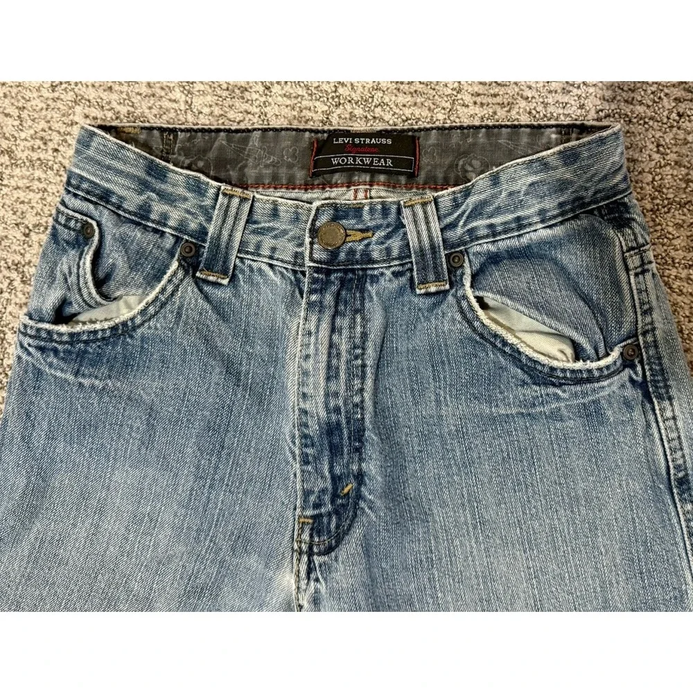 Vintage Levi Strauss jeans signature workwear blue denim size‎ 12 boys pants